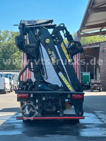 Autocarro forestale MAN TGX 33.580 6x4 BL PAVIC Holz & TAJFUN 130ZK