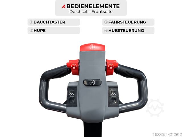 Wózek wysokiego podnoszenia SCHORR Elektro Hochhubwagen Pro 1,2t 2,5m/3,6m