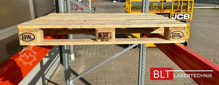  ca. 14 lfm Palettenregale H: 450cm Fachlast: 3000 kg , 45 Palettenplätze