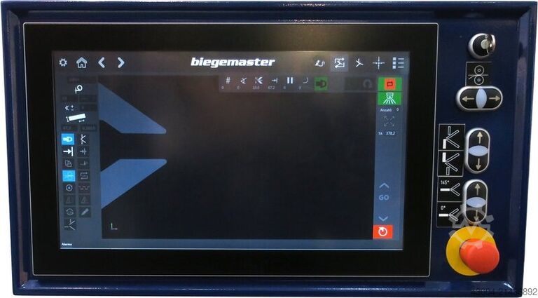 Mašina za savijanje lima BIEGEMASTER DURA 6.1,25