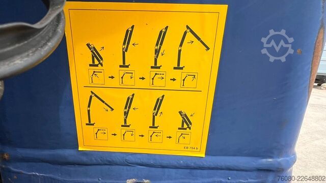 Kran PALFINGER PK 20002 (WITH RADIO / REMOTE / 2X LEGS / INCL ...