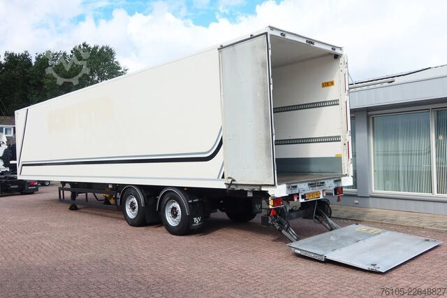 Kufr System Trailer N/A gesloten, stuur-as + Dhollandia 2000 kg kle...