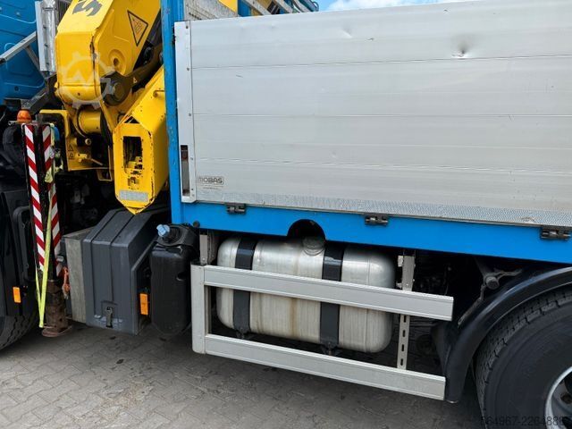 Platvormveok MERCEDES-BENZ 2751 Arocs Pritsche + Kran Retarder Motorschaden