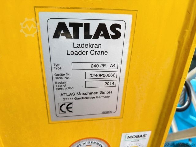 Platvormveok MERCEDES-BENZ 2751 Arocs Pritsche + Kran Retarder Motorschaden