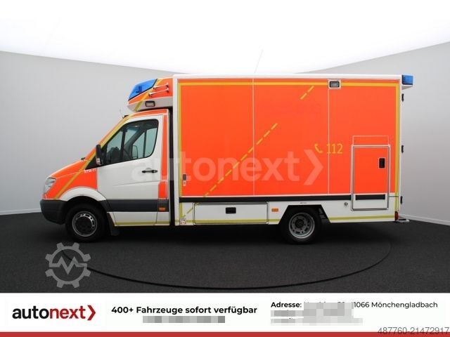 Xe cứu hỏa MERCEDES-BENZ Sprinter 518 V6 CDI RTW *TOP ZUSTAND*