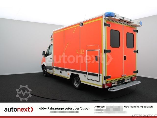 Xe cứu hỏa MERCEDES-BENZ Sprinter 518 V6 CDI RTW *TOP ZUSTAND*