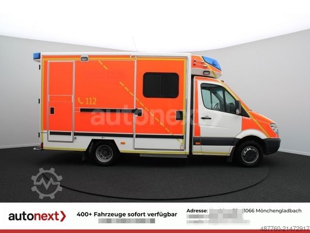 Xe cứu hỏa MERCEDES-BENZ Sprinter 518 V6 CDI RTW *TOP ZUSTAND*