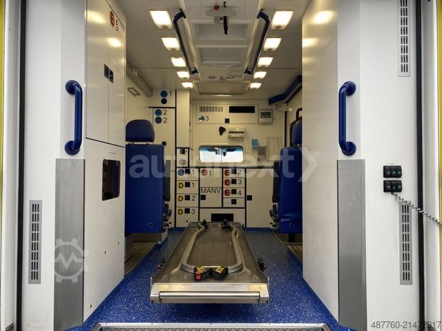 Xe cứu hỏa MERCEDES-BENZ Sprinter 518 V6 CDI RTW *TOP ZUSTAND*