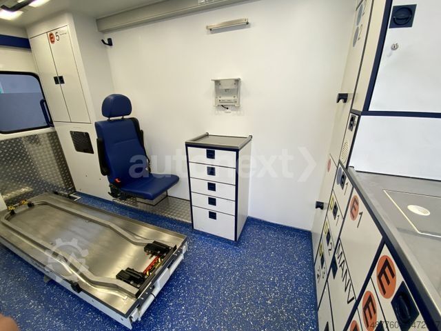 Xe cứu hỏa MERCEDES-BENZ Sprinter 518 V6 CDI RTW *TOP ZUSTAND*