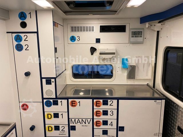 Xe cứu hỏa MERCEDES-BENZ Sprinter 518 V6 CDI RTW *TOP ZUSTAND*