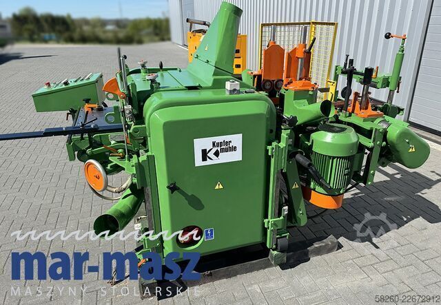 四面湿式プレーナー KUPFERMUHLE 60 na 5 głowic 60cm do bali 