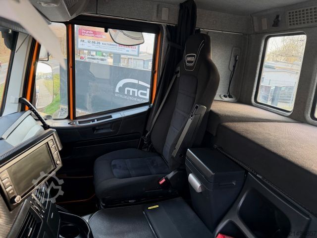 Camión portacontenedores de gancho IVECO Stralis X-Way 460 6x2 Abrollkipper lift/lenk AHK