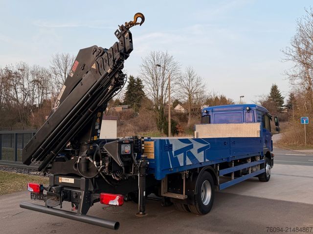 LKW mit Pritsche (offen) MAN TGM 12.250 4x2 Pritsche 20m KRAN FUNK AHK