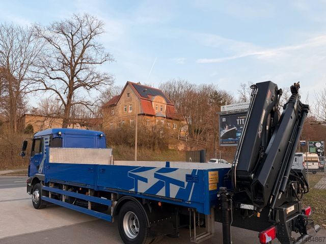 LKW mit Pritsche (offen) MAN TGM 12.250 4x2 Pritsche 20m KRAN FUNK AHK