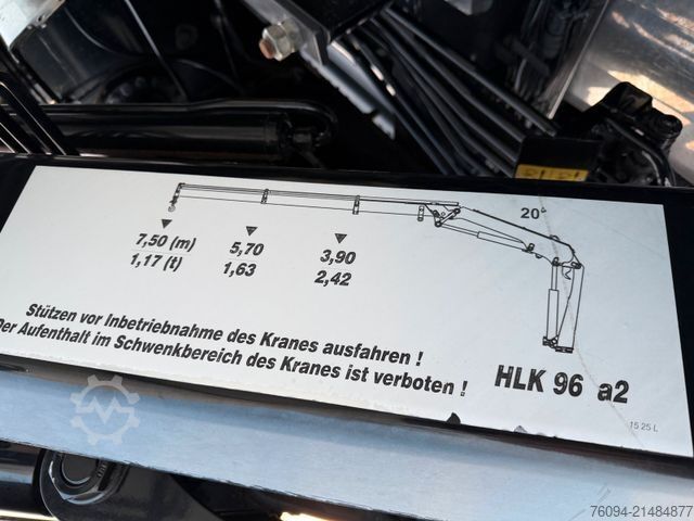 Abrollkipper DAF CF 75.250 Abrollkipper KRAN FUNK