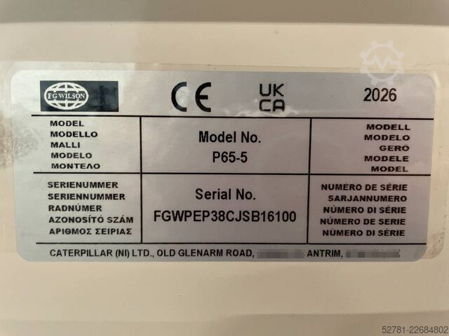 骨料 FG Wilson P65-5 - 65 kVA Genset - DPX-16006