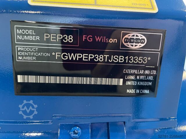 Aggregat FG Wilson P65-5 - 65 kVA Open Genset - DPX-16006-O