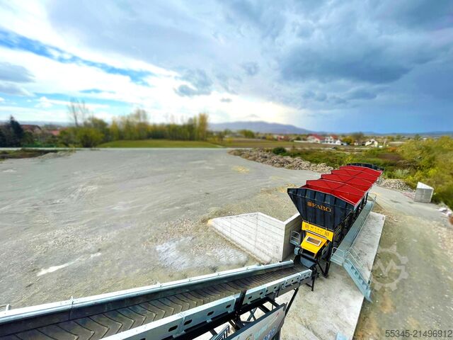 कंक्रीट मिक्सिंग प्लांट / कंक्रीट प्लांट FABO Concrete Batching Plant 110 M3/H Compact Concrete Batching Plant