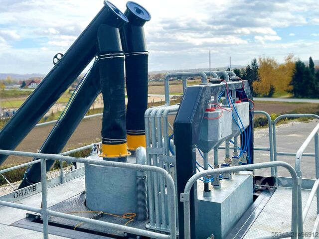 कंक्रीट मिक्सिंग प्लांट / कंक्रीट प्लांट FABO Concrete Batching Plant 110 M3/H Compact Concrete Batching Plant