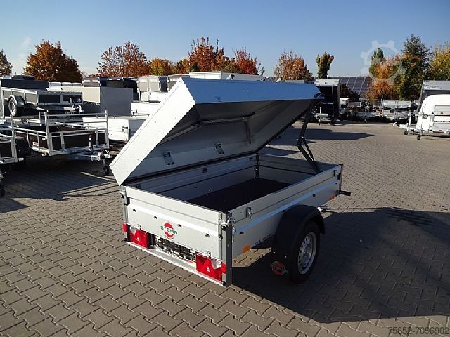 Reboques de automóveis Stema Deckelanhänger 2,01×1,08×0,53m 750kg