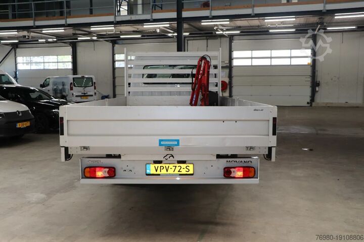 Platformwagen met kraan Opel Movano OPEN LAADBAK | MAXILIFT 250KG | KRAAN | ...