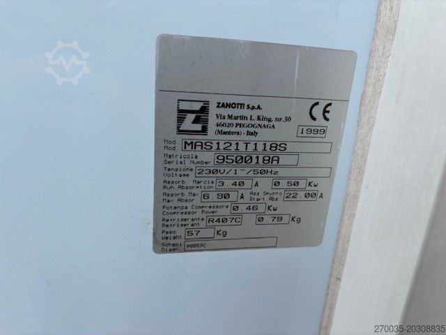 Trailer pendingin  TERZ 1-Achs Kühlanhänger+ZANOTTI+wie NEU+TOP