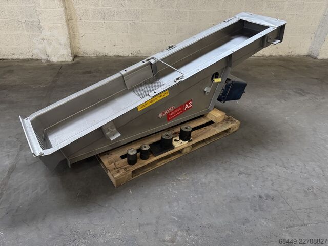 Tamis lineair vibrant, FMF 430/-2500x15 Jost Trilgoot, Type FMF 430/-2500 x 15