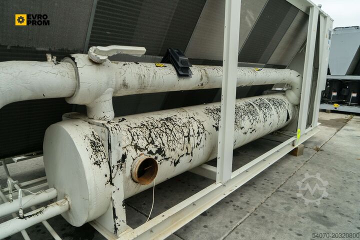 Chladicí zařízení Used Aircooled chiller TRANE RTAD145 524.6 KW. 2009 yom