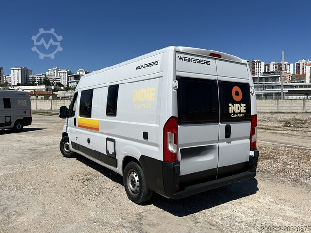 Wohnwagen/Wohnmobil Fiat Weinsberg Carabus 600 K | 4 Posti Letto | Completamente Attrezzato