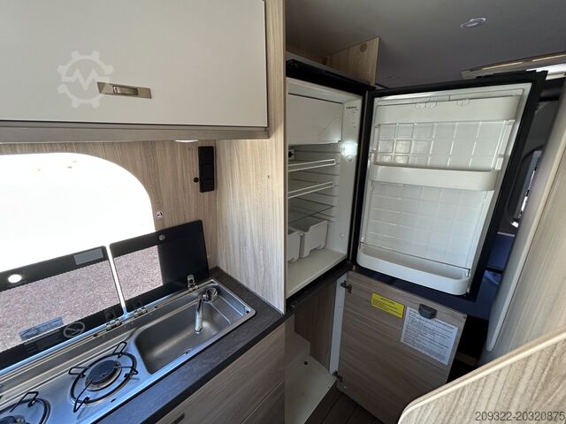 Wohnwagen/Wohnmobil Fiat Weinsberg Carabus 600 K | 4 Posti Letto | Completamente Attrezzato