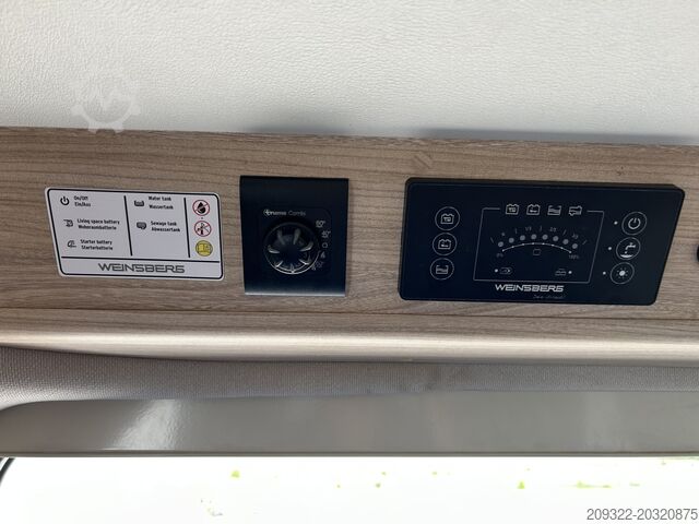 Wohnwagen/Wohnmobil Fiat Weinsberg Carabus 600 K | 4 Posti Letto | Completamente Attrezzato