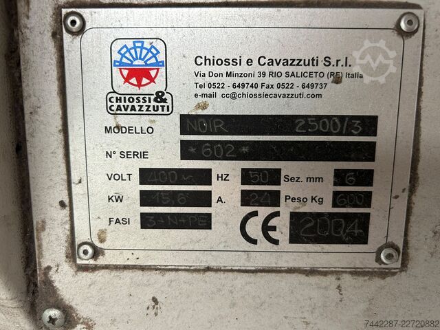  Chiossi & Cavazzuti NOIR 2500/3