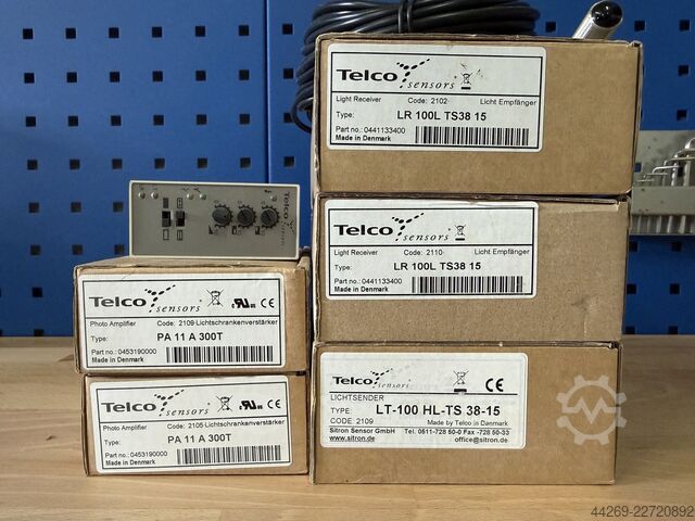 Lote de barreras fotoeléctricas TELCO Sensors para Sitron TELCO Sensors Diverse