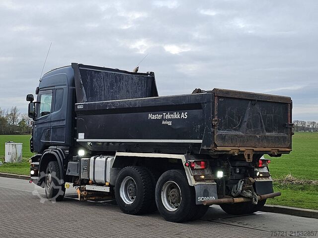 Kipper SCANIA G480 6X4 FULL STEEL RETAR