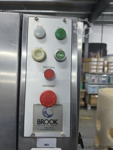 Spezzatrice-arrotondatrice per impasti Brook food Oddy Novatek 2 Pocket Roll Plant with Pi