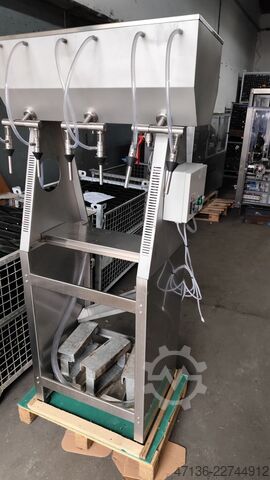 Riempitrice semiautomatica a 4 valvole Unbekannt inox