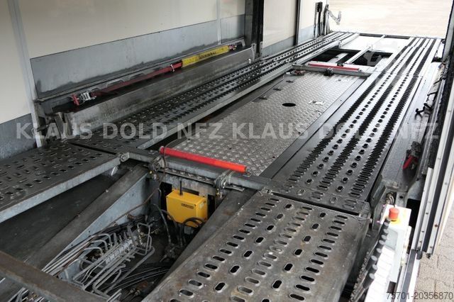 Biltransportlastbil SCANIA S 500 geschloss. Autotransp. Kässbohrer