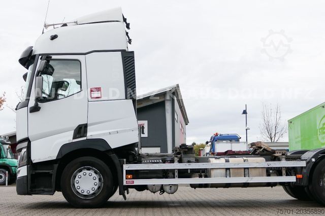 Lastbil med utbytbar kaross RENAULT T 460 BDF Retarder Lift-/Lenkachse Vollluft LBW