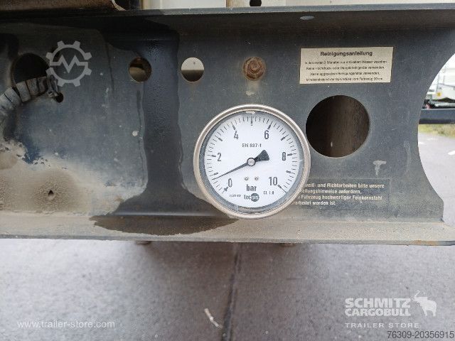 Tippvagns semíhúfur Langendorf Kipper Alukastenmulde 24m³
