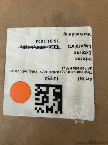 Advanced Energy Thyro-A 3A 400-350 HF RL3 Advanced Energy Thyro-A 3A 400-350 HF RL3 Advanced Energy Thyro-A 3A 400-350 HF RL3