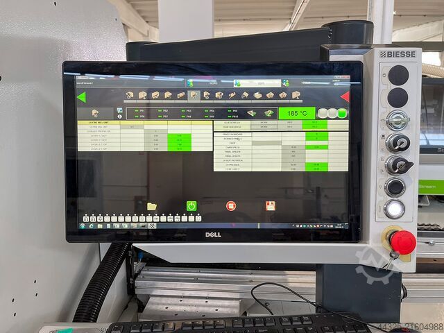 Jednostrana mašina za nivelisanje ivica BIESSE STREAM B1 10.5 SOFT