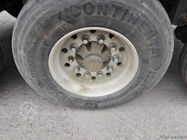 Kippers oplegger KEMPF 55 cbm Stahl, Lift, ALCOA, Kornschieber