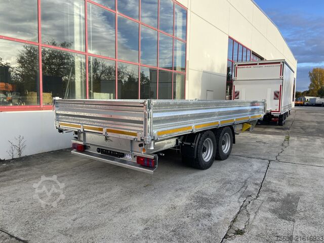 Tippsläp Möslein TTD 11 Breite Reifen  5,70 lang  Kipper Tieflader, Breite Reifen, 5,70 m lang-- Neufahrzeug --