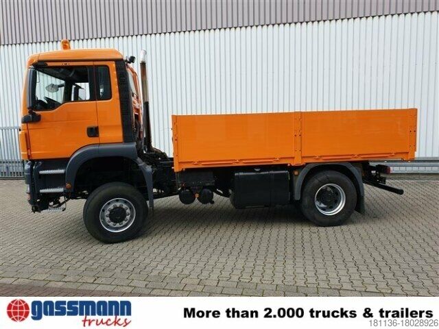LKW mit Pritsche (offen) MAN TGS 18.360/440 4x4 BL, Winterdienstausstattung
