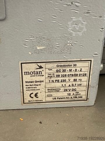 ミキサー Motan Gravicolor 30 GC 30-M-O-Z