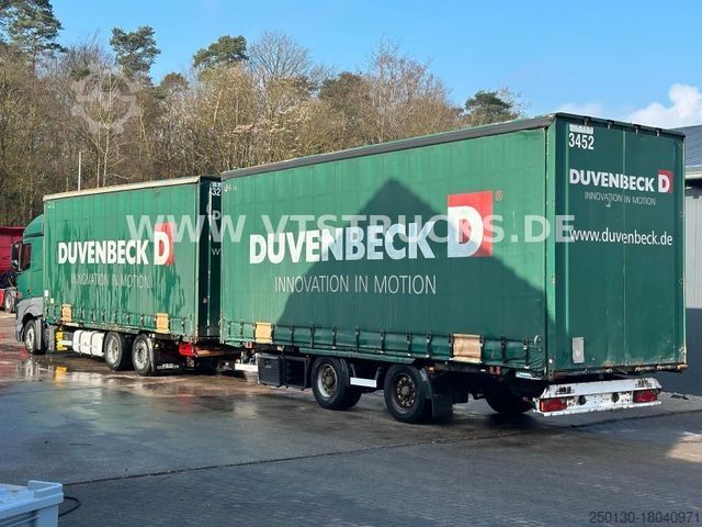 Caminhão jumbo MERCEDES-BENZ Actros 2536 Euro6 6x2 +  H&W HWTCAB 1878 BDF-Zug