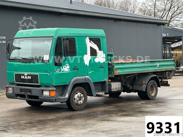 Kolmisuuntainen kippiauto MAN 8.163 L2000 DoKa Dreiseitenkipper 7,49 t