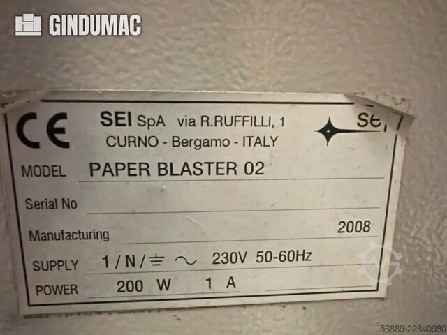 SEI Laser PAPER BLASTER 02 SEI Laser PAPER BLASTER 02