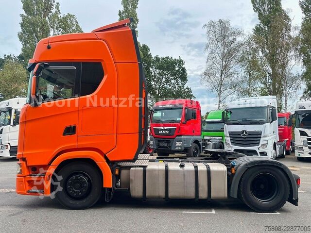 Standardowy ciągnik siodłowy SCANIA S500 Retarder Tank 1000L ACC Standklima