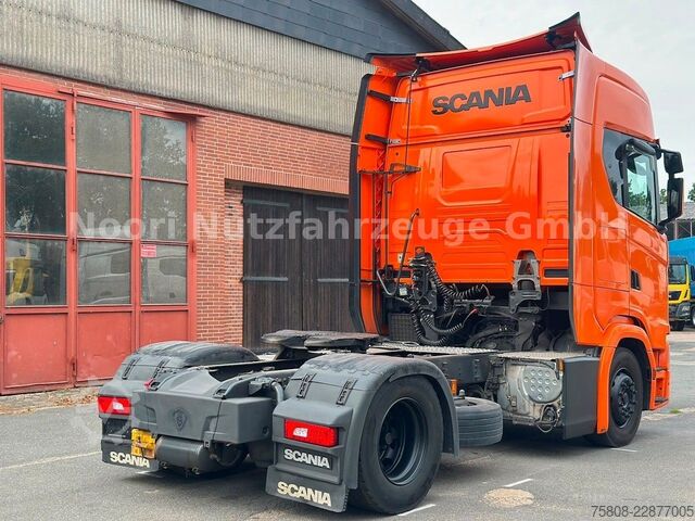 Standardowy ciągnik siodłowy SCANIA S500 Retarder Tank 1000L ACC Standklima